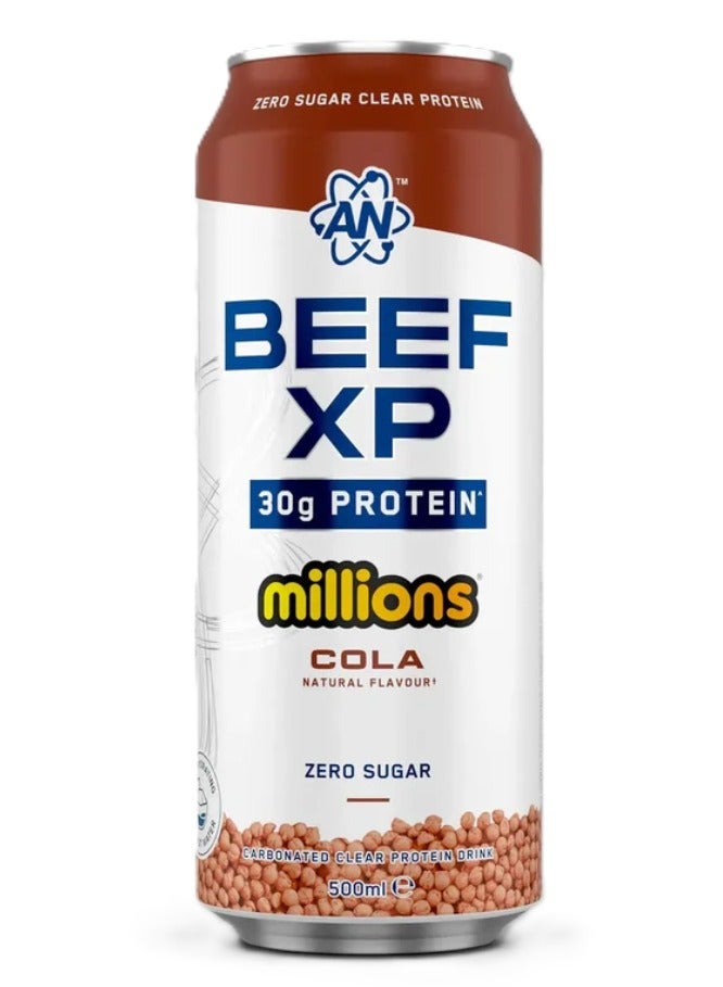 Applied Nutrition Beef-XP Clear Protein Drink, Millions Cola Flavor, Ready-to-Drink, Dairy-Free, 500ml - Image 1